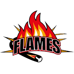 Flames Pizza and Kebab logo.